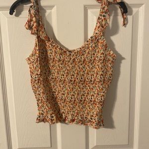 floral tank top